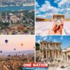 Explore the 7-day Turkey tour package featuring Istanbul's skyline, Ankara's landmarks, Cappadocia's landscapes, and Ephesus ruins.