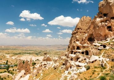 Uchisar Castle In Cappadocia