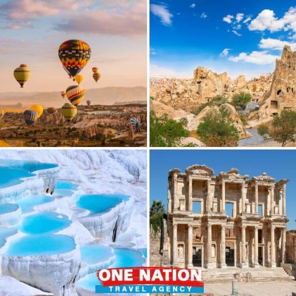 4 Days Cappadocia, Pamukkale and Ephesus Tour from Istanbul