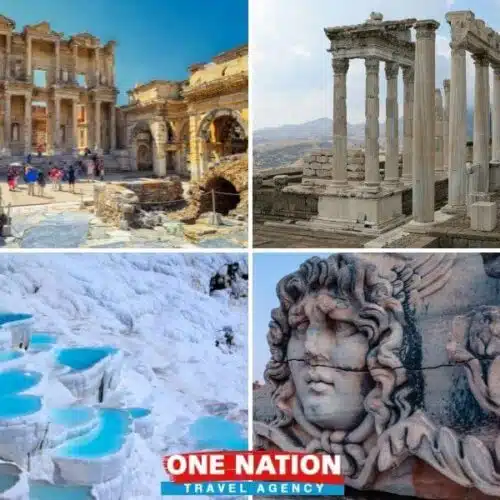 4 Days Ephesus, Pergamon, Pamukkale Priene, Miletus and Didyma Tour