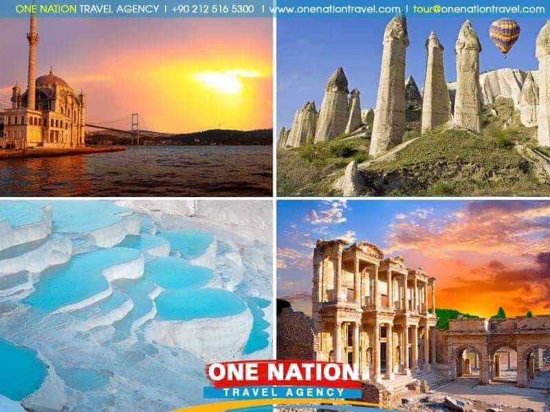 7 Days Istanbul Cappadocia Pamukkale and Ephesus Tour