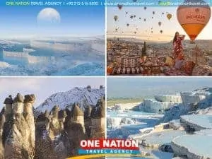 Cappadocia and Pamukkale Tour from Istanbul by Plane