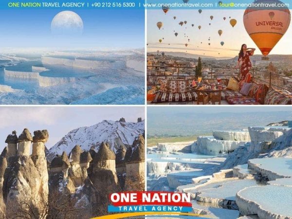 Cappadocia and Pamukkale Tour from Istanbul by Plane