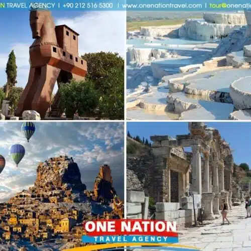 5 Days Cappadocia Pamukkale Ephesus and Troy Tour