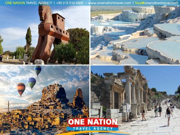 5 Days Cappadocia Pamukkale Ephesus and Troy Tour