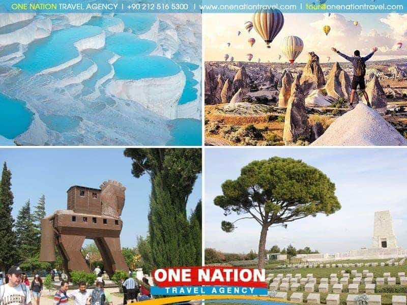 10 Days Istanbul Gallipoli Troy Pergamon Ephesus Pamukkale and Cappadocia Tour