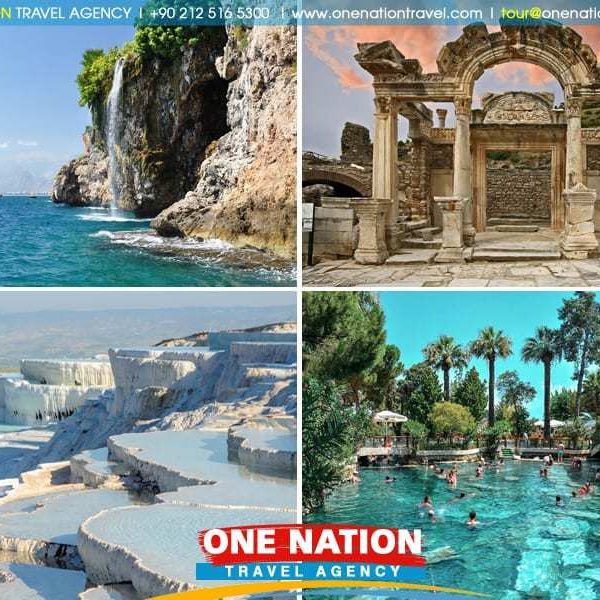 5 Days Ephesus Pamukkale and Antalya Tour