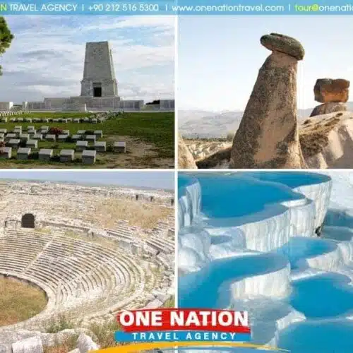 7 Days Gallipoli Troy Pergamum Ephesus Pamukkale Konya and Cappadocia Tour