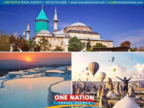 4 Days Cappadocia Konya and Pamukkale Tour