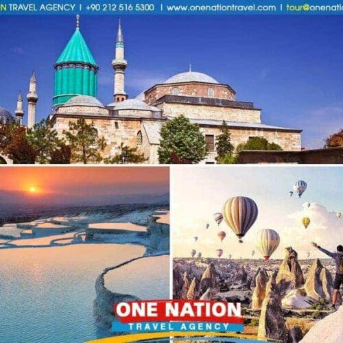 4 Days Cappadocia Konya and Pamukkale Tour