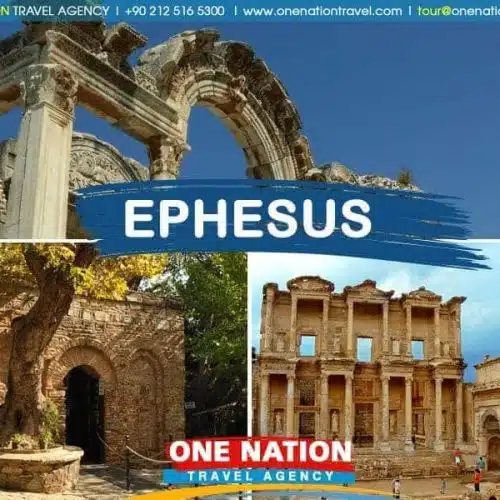 Scenic Ephesus day trip from Istanbul, showcasing ancient ruins and cultural heritage.