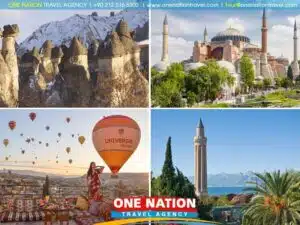 Istanbul, Cappadocia, Antalya 10-day tour highlighting Turkey's iconic landmarks