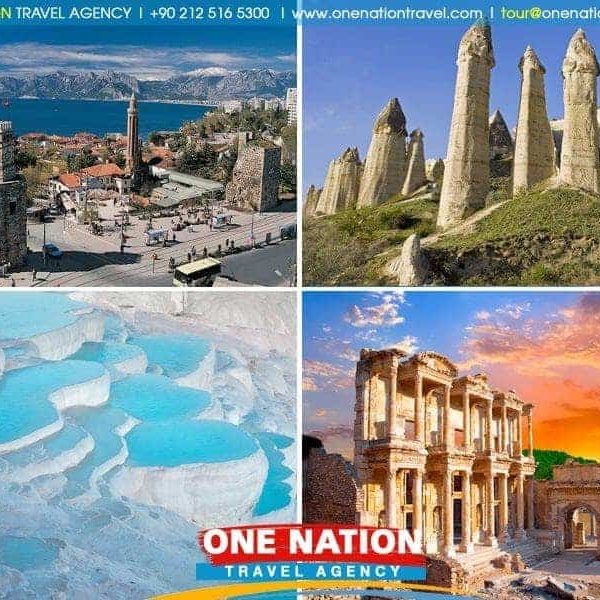 6 Days Cappadocia Antalya Pamukkale and Ephesus Tour
