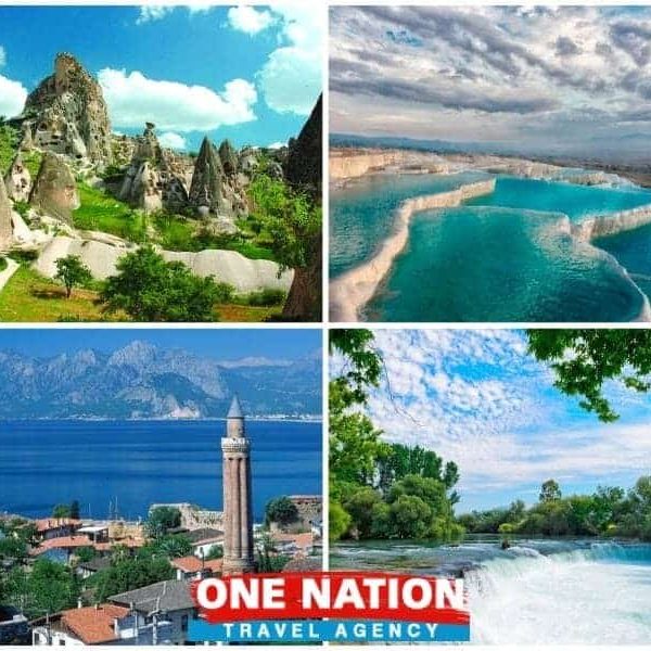 4 Days Cappadocia Pamukkale and Antalya Tour