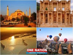 Explore Turkey's wonders with a 10-day tour of Istanbul, Cappadocia, Pamukkale, Ephesus, Priene, Miletus, and Didyma.