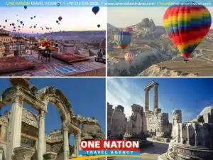 Explore Turkey with a 4-day tour featuring Cappadocia's landscapes, Ephesus ruins, and ancient cities of Priene, Miletus, and Didyma.
