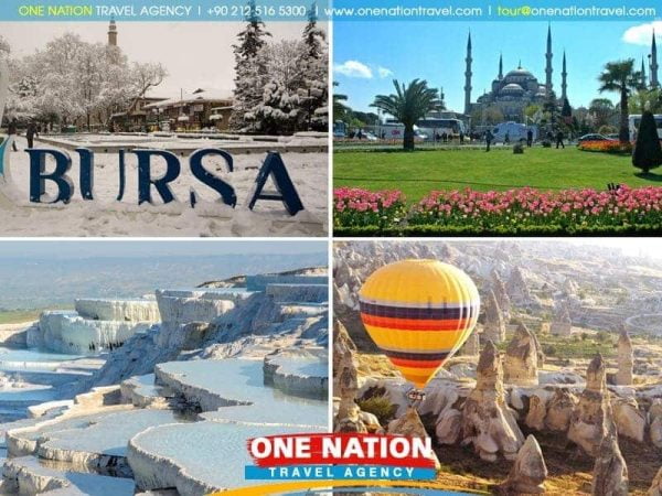 8 Days Istanbul Bursa Cappadocia and Pamukkale Tour