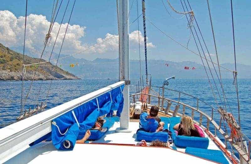 gulet cruise fethiye