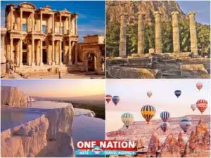 Explore Turkey with a 7-day budget tour from Istanbul, featuring Ephesus, Priene, Miletus, Didyma, Pamukkale, and Cappadocia.