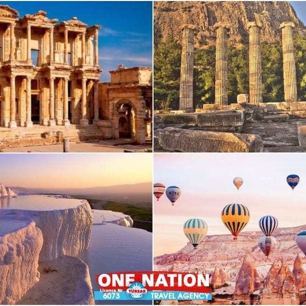 7 Days Ephesus, Priene, Miletus, Didyma, Pamukkale and Cappadocia Tour