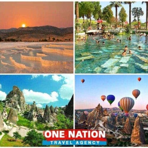 Explore Pamukkale & Cappadocia in 4 days from Istanbul, featuring iconic landscapes & cultural tours.