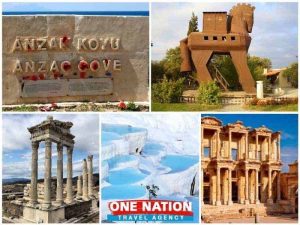 4 Days Gallipoli Troy Pergamon Pamukkale and Ephesus Tour