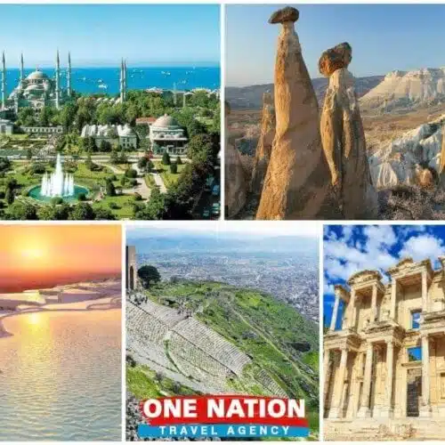Explore Turkey tours: 8-day adventure in Istanbul, Cappadocia, Pamukkale, Pergamon, Ephesus.