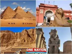 Explore Egypt with a 4-day Cairo and Luxor tour package, featuring iconic pyramids and ancient temples.