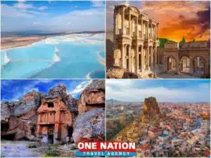 Explore Turkey tours: 5-day journey to Pamukkale, Ephesus, & Cappadocia's wonders.