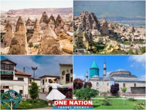 Explore Cappadocia's unique landscapes and Konya's rich history on this 3-day tour from Istanbul.