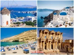 7 Days Athens, Crete, Heraklion (Crete), Mykonos, Patmos, Rhodes, Santorini and Kusadasi Tour
