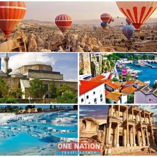 8 Days Cappadocia, Konya, Antalya, Pamukkale and Ephesus Tour