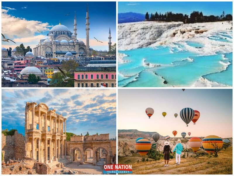 turkey tour istanbul cappadocia pamukkale