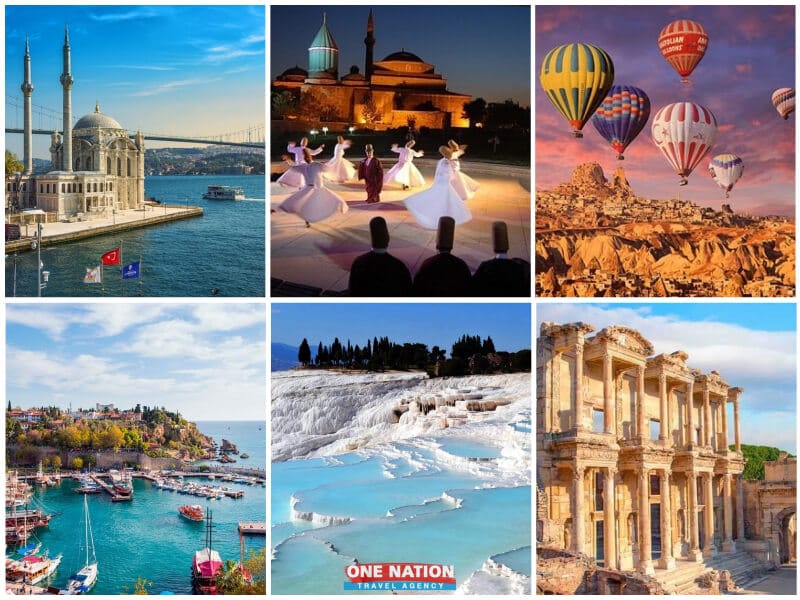 12-Day Istanbul Konya Cappadocia Antalya Pamukkale and Ephesus Tour