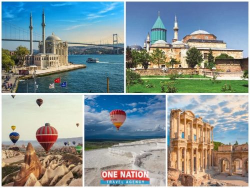 10-Day Istanbul Cappadocia Konya Pamukkale and Ephesus Tour