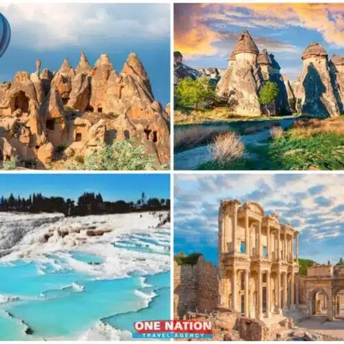 4-Day Cappadocia, Pamukkale and Ephesus Tour from Kayseri Airport