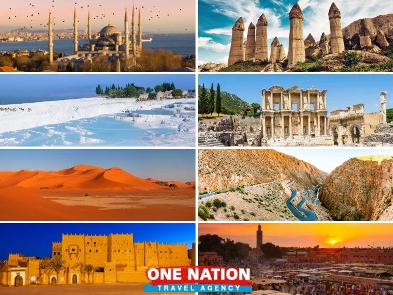 turkey vs morocco tourism