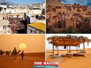 Explore Morocco on a 5-day tour from Casablanca to Marrakesh, featuring Sahara desert and Fes highlights.