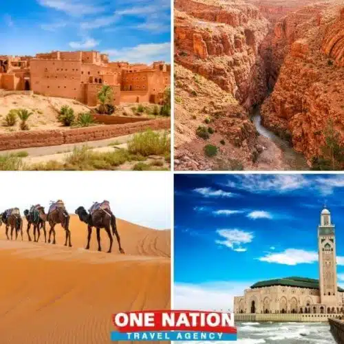 6-day desert tour from Marrakech, exploring Morocco's dunes, oases, and ancient fortresses.