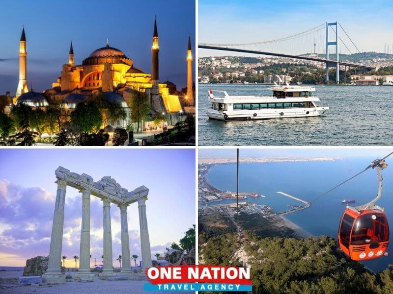 6-Day Tour of Istanbul Pamukkale and Antalya
