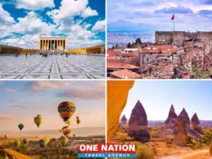 Explore Ankara and Cappadocia in 3 days from Istanbul, showcasing historic sites and unique landscapes.