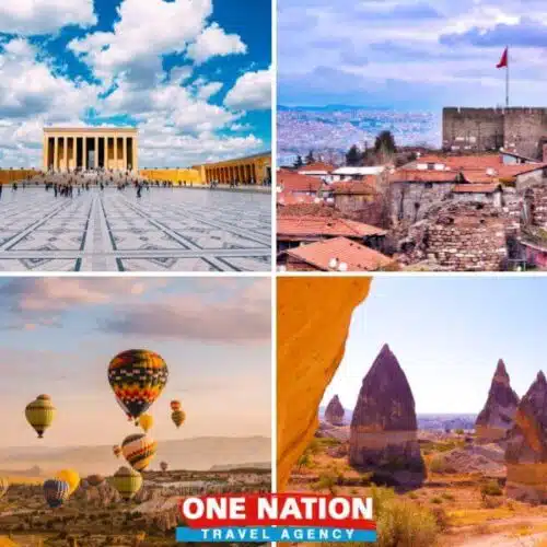 Explore Ankara and Cappadocia in 3 days from Istanbul, showcasing historic sites and unique landscapes.