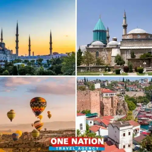 Exploring Istanbul, Konya, Cappadocia, and Antalya on an 8-day tour.