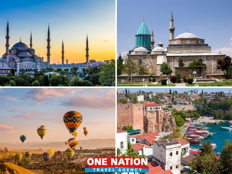 8 Days Istanbul, Konya, Cappadocia and Antalya Tour