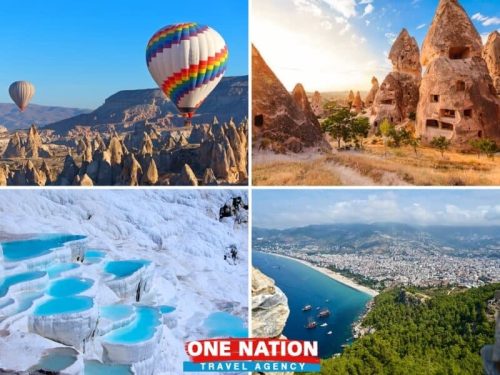 5-Day Tour of Cappadocia, Pamukkale and Antalya