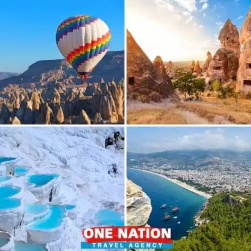 5-Day Tour of Cappadocia, Pamukkale and Antalya