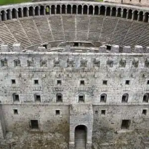 Aspendos Theater in Antalya, a well-preserved ancient Roman amphitheater.