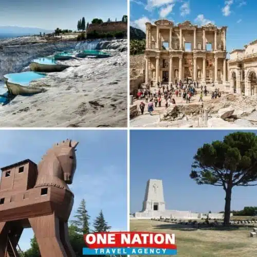 3-Day Tour of Pamukkale, Ephesus, Troy and Gallipoli