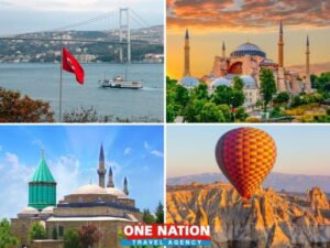 Explore iconic landmarks on a 7-day tour in Istanbul, Konya, and Cappadocia, featuring Turkey tours.
