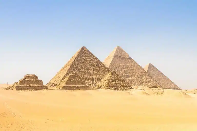 Pyramids of Giza: Ancient Wonders in the Sands of Egypt